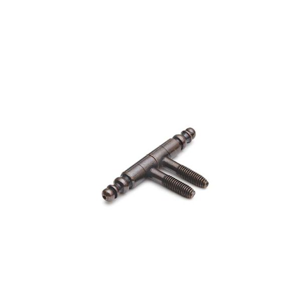 Meubel Inboorpaumelle / 09x065 mm / vaaskop / staal verbronsd